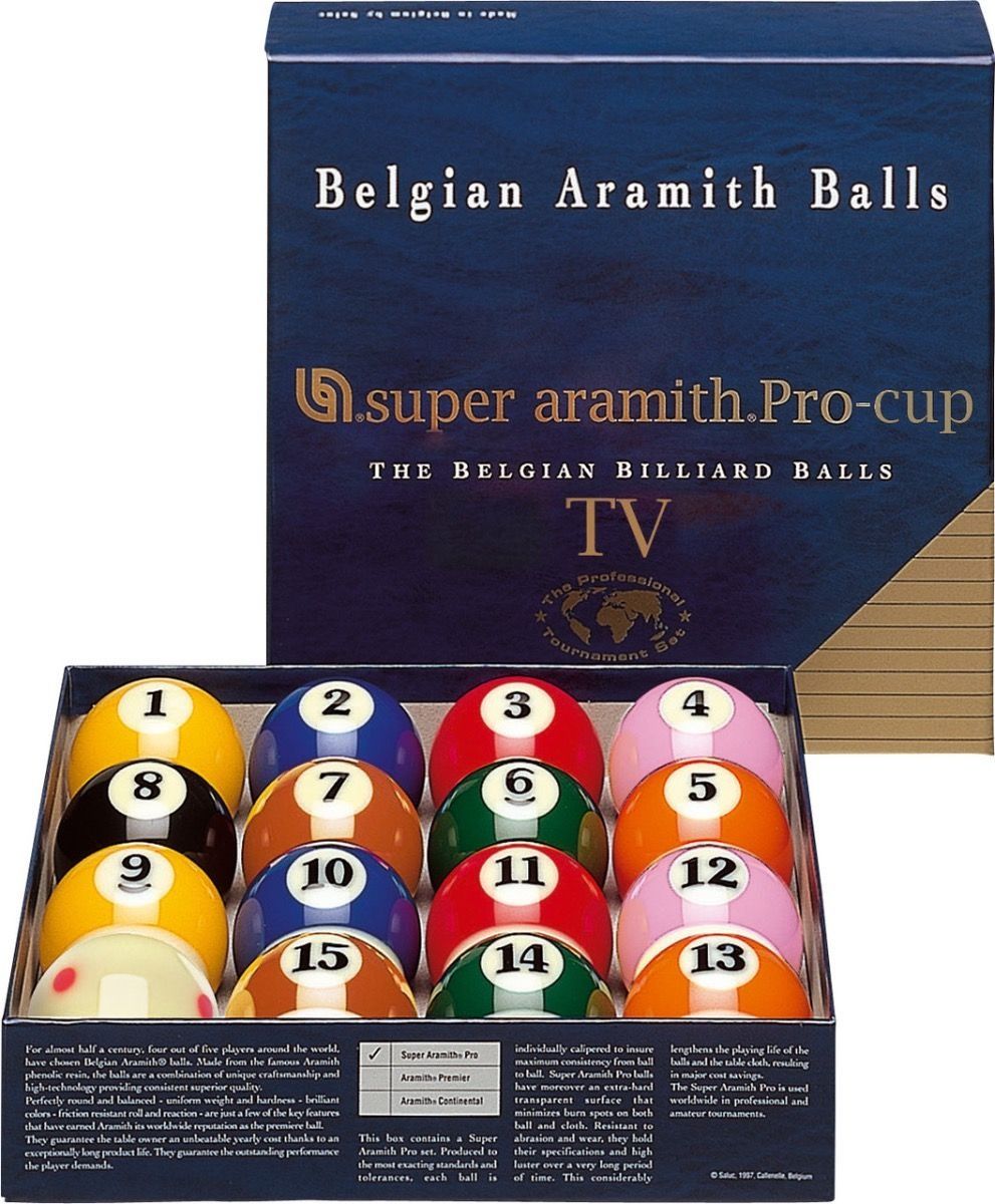 Picture of Aramith Super Pro Cup Tv Value Ball Set