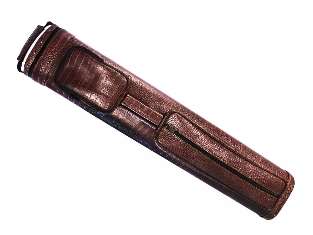 Picture of Crocodile Cue Case (2X4)-Brown