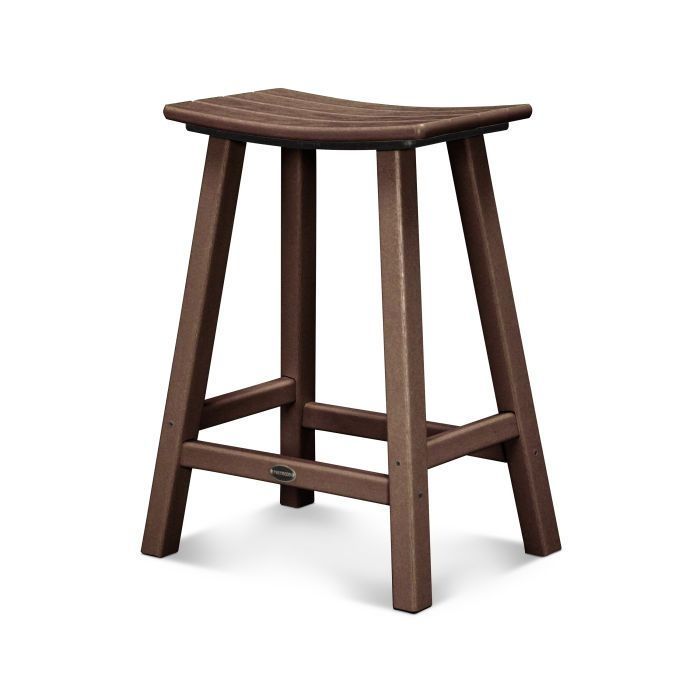 Picture of Traditional Outdoor Saddle Counter Stool