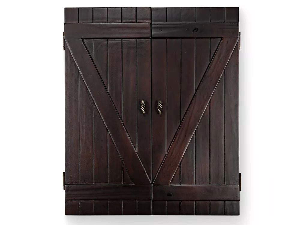 Picture of Rustic Dart Cabinet Chocolate