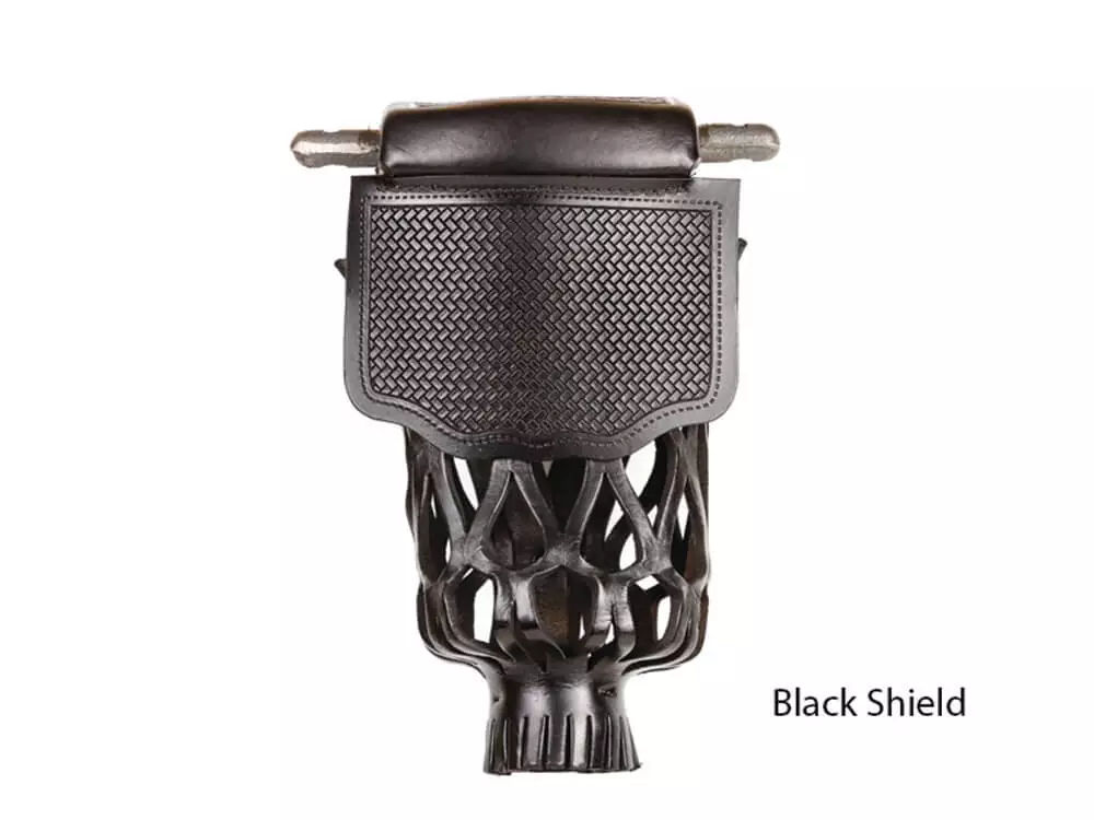 Picture of Leather Shield - Black