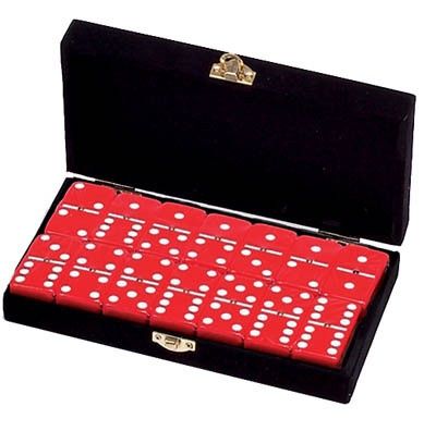 Picture of Double 6 Red Tournament Size Dominos