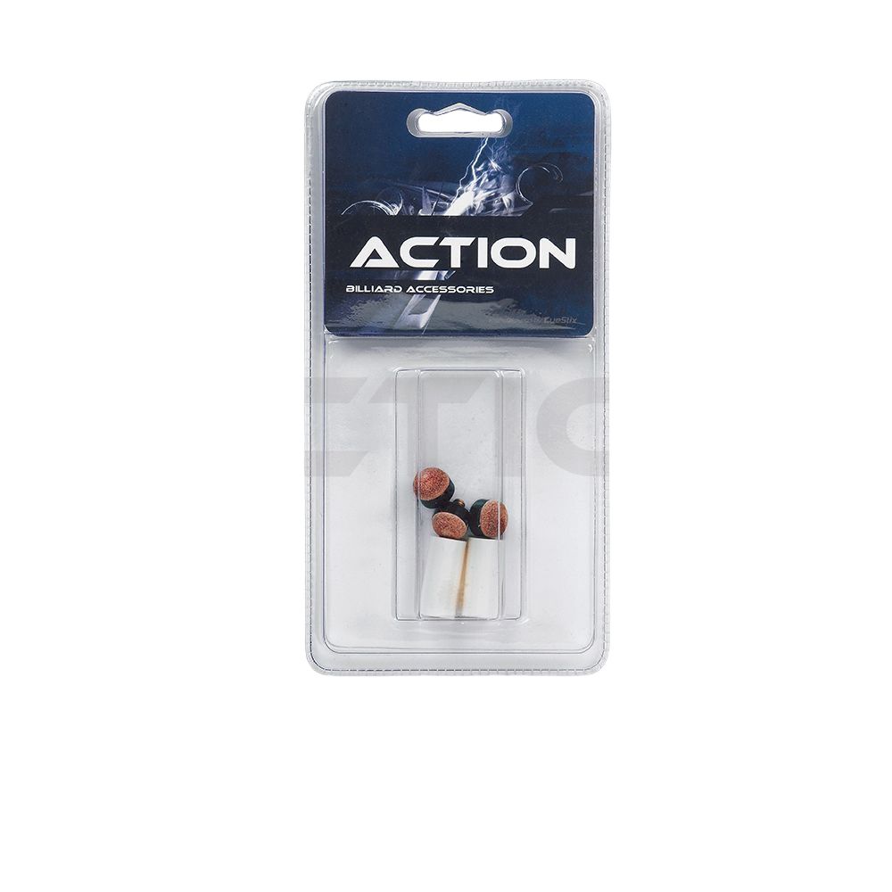 Picture of Action QTSCFT Screw On Cue Tips & Ferrules