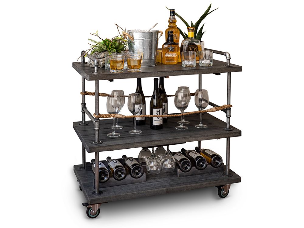 Picture of Industrial Bar Cart