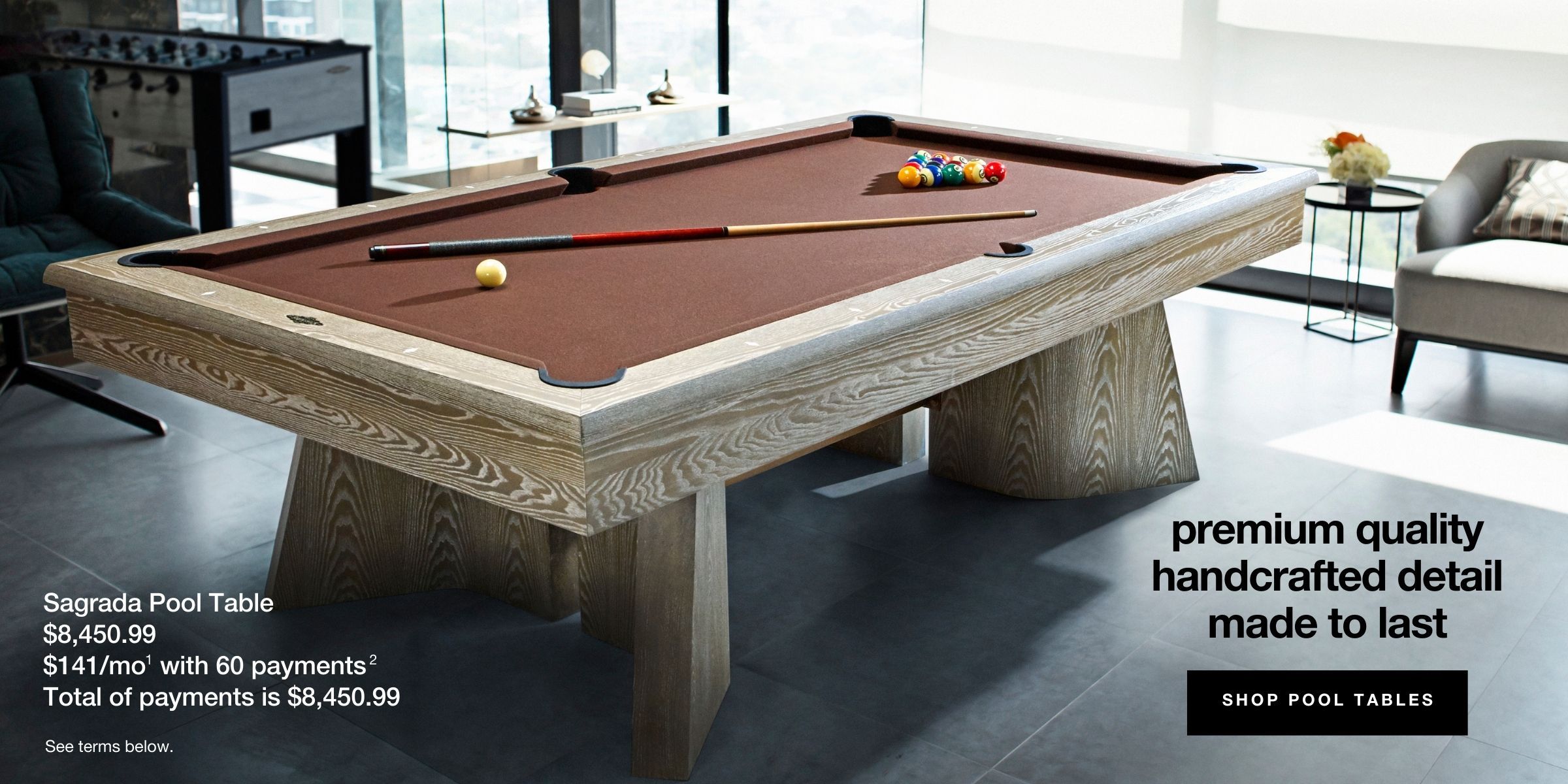 Sagrada Pool Table