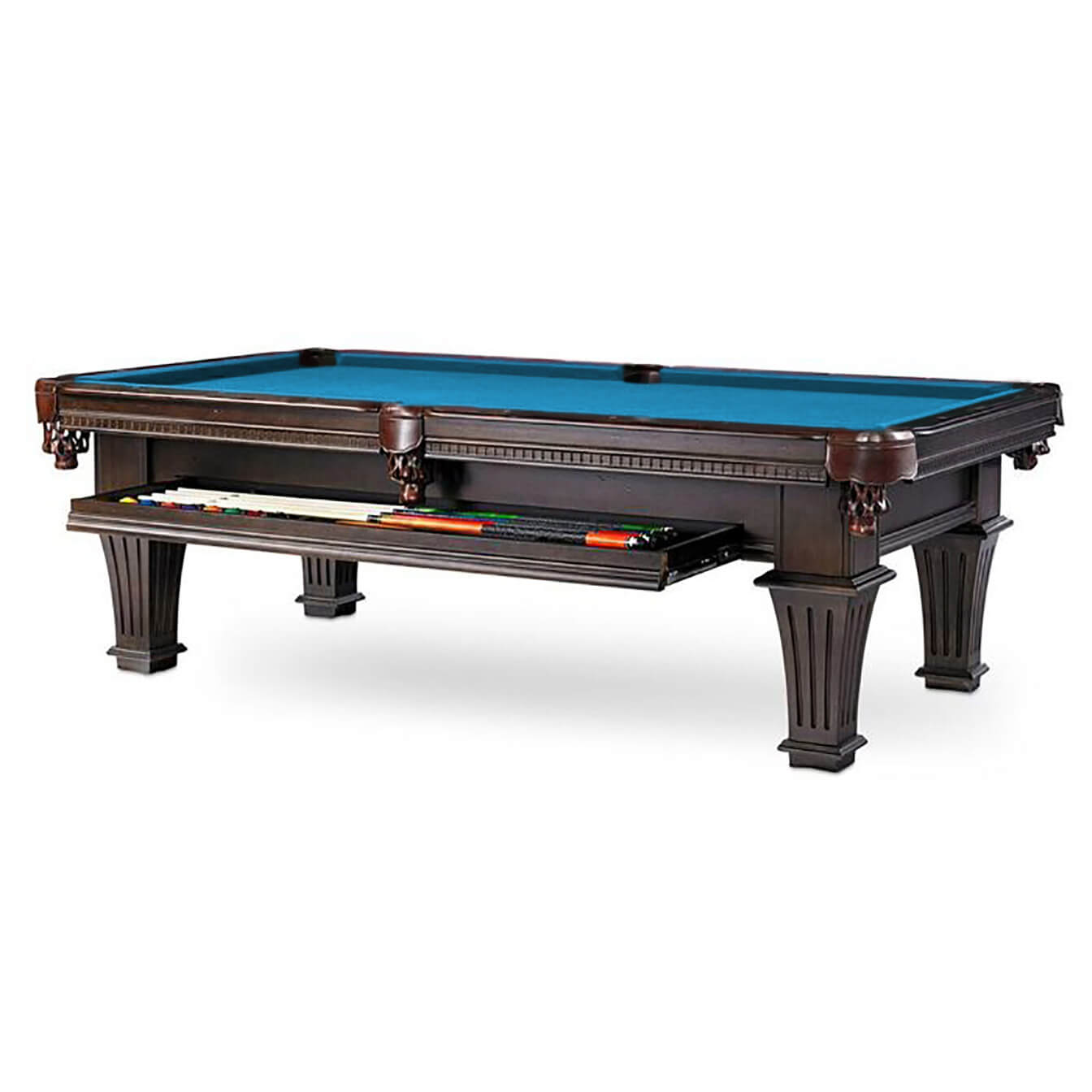 Picture of Plank & Hide Talbot Pool Table w/ Drawer